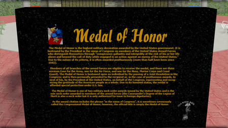 USA River Rats, Inc. Presents Medal of Honor Park
